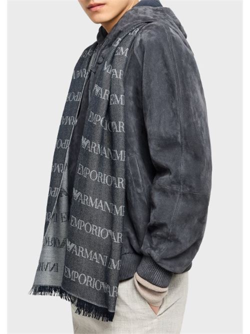 Sciarpa con logo Emporio Armani | EM004238 AF21541.FB018